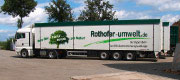 Fahrzeuggestaltung LKW für Rothofer Umwelt, Fürstenzell