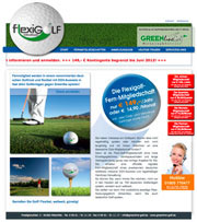 Webdesign und Suchmaschinen- optimierung für Greenline-Golfmarketing