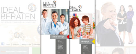 Themenflyer für IDEAL beraten Deggendorf