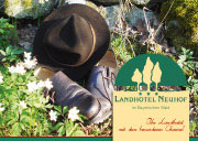 Hausprospekt für das Landhotel Neuhof bei Zenting