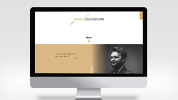 Design und Programmierung Website Zachskorn - M&W Werbeagentur Eging/Passau