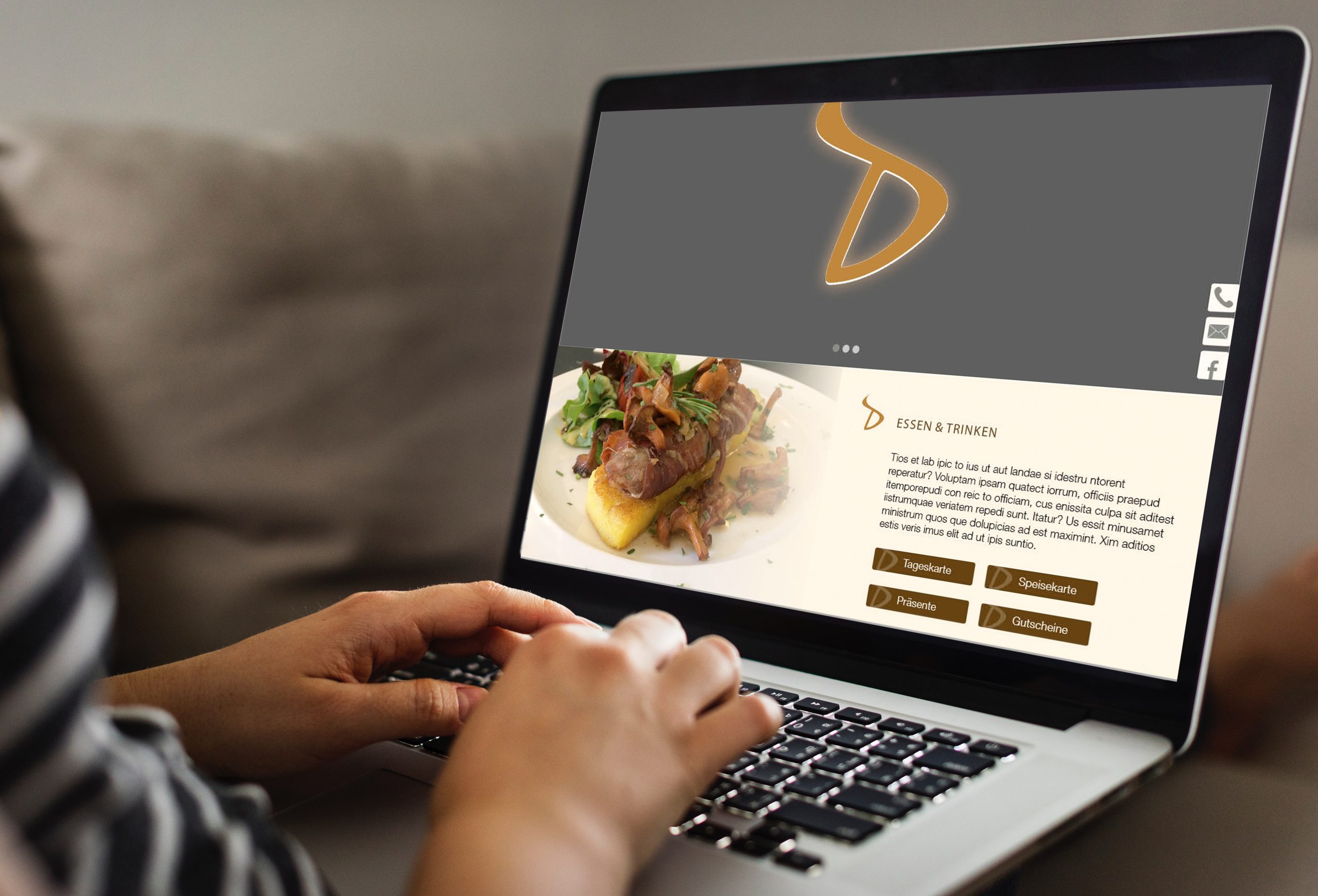 Relaunch Website Cafe Duftleben Passau - M&W Werbeagentur Eging/Passau
