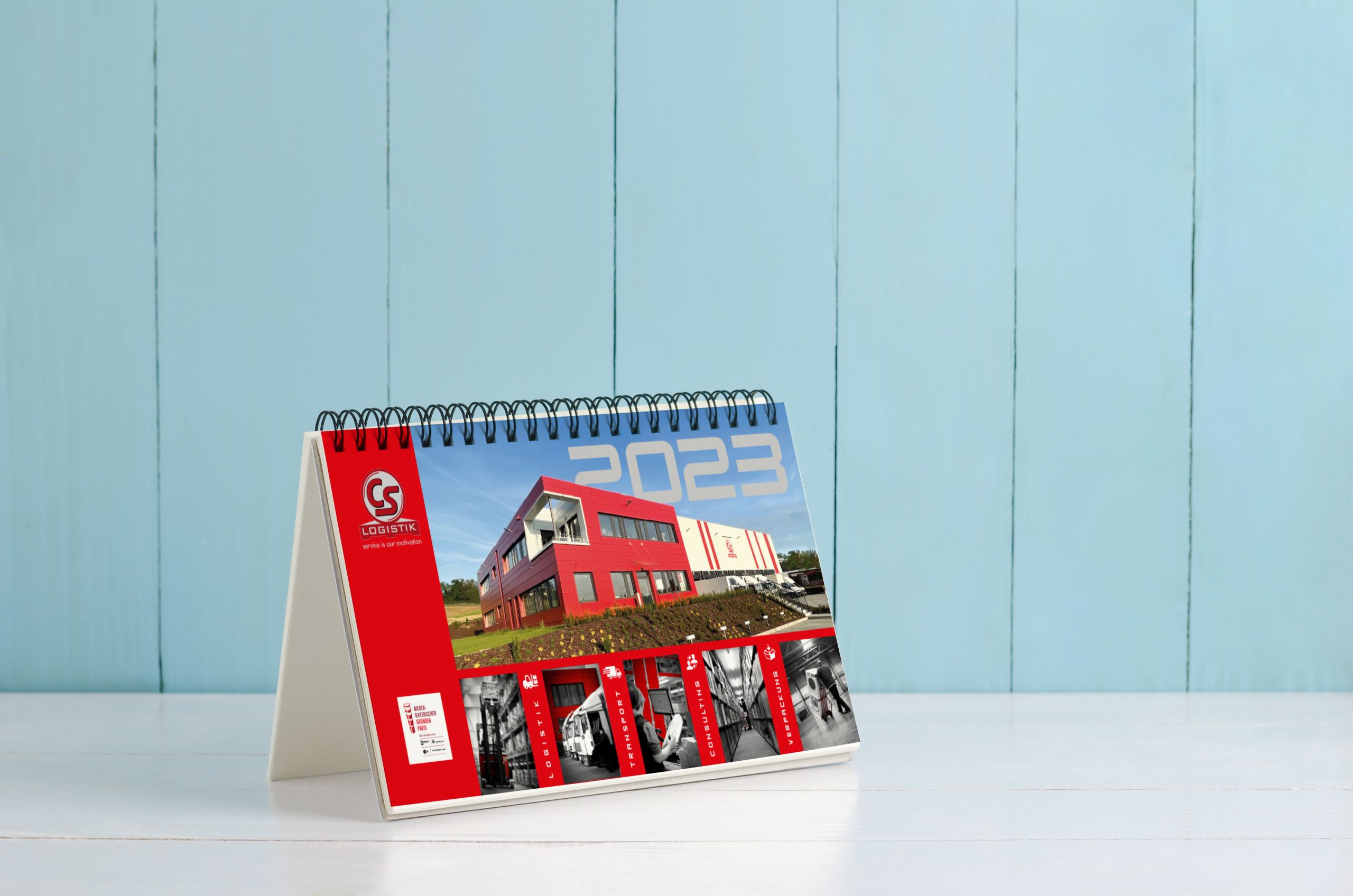 Gestaltung Kalender cs logistik - M&W Werbeagentur Eging/Passau