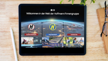 Relaunch Hoffmann Portalseite - M&W Werbeagentur Eging/Passau